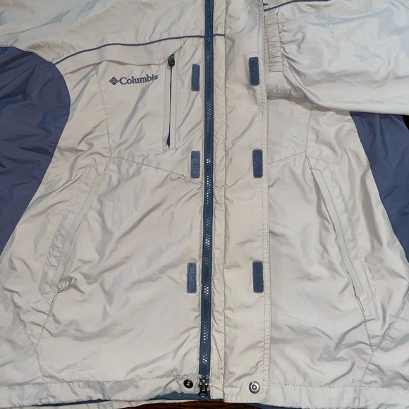 Columbia Omnitech Interchange jacket Beige sz M - Picture 4 of 7